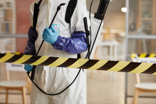Professional Biohazard technician working in Garden City, ID